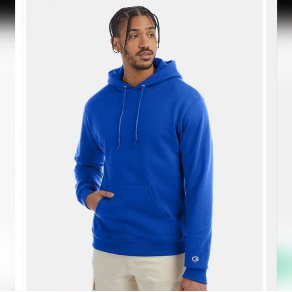 Champion men's Royal Blue hoodie size L